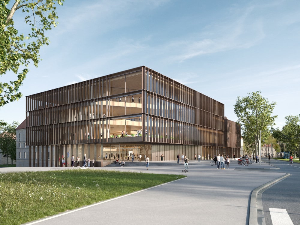 Bibliothèque de Besançon - Pascale Guédot Architecte