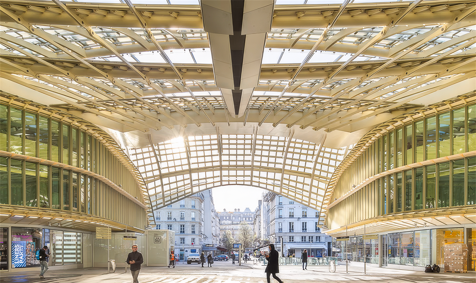 2016 Livraison de la Canopée des Halles à Paris. 2016 Livraison de la Canopée des Halles à Paris.